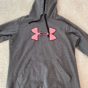 PERFECT CONDITION under Armour grey hoodie